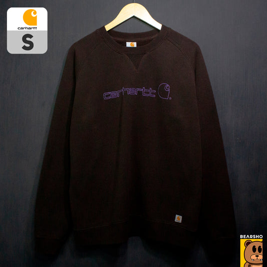 Carhartt, Carhartt Crewneck Marron Bordado.