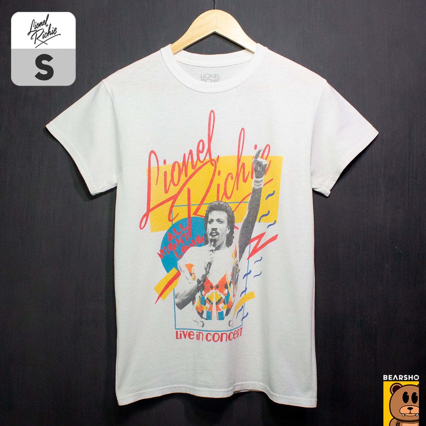 Lionel Richie Merch, Lionel Richie Live T-Shirt.