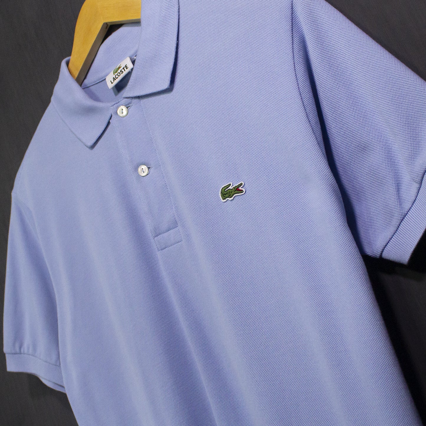 Lacoste, Sky Blue Polo Shirt.