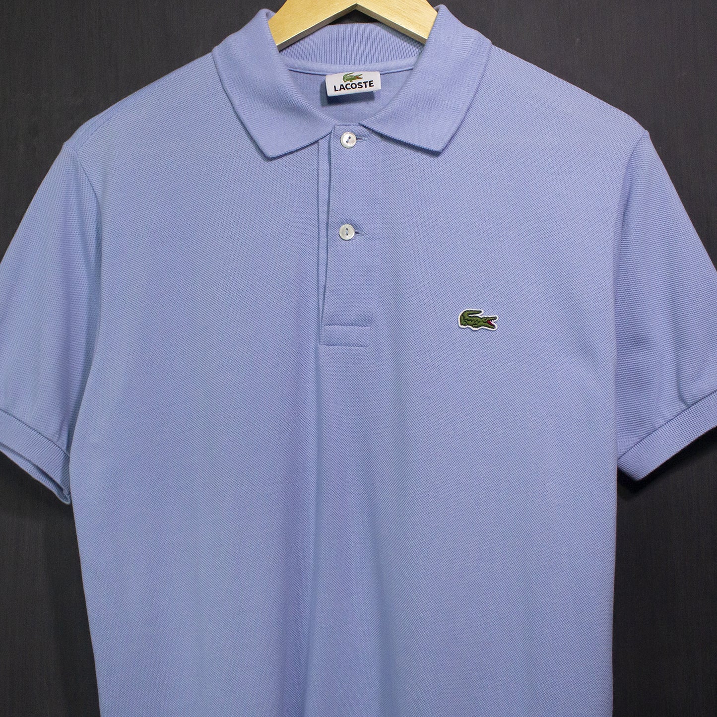 Lacoste, Sky Blue Polo Shirt.