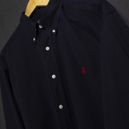 Ralph Lauren, Camisa de vestir Navy blue.