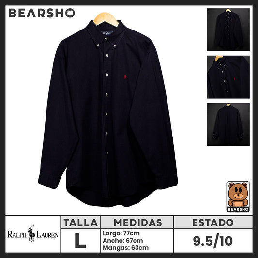 Ralph Lauren, Camisa de vestir Navy blue.