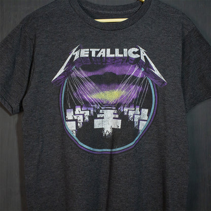 Metallica Merch, Metallica Reprint Boxy Fit.