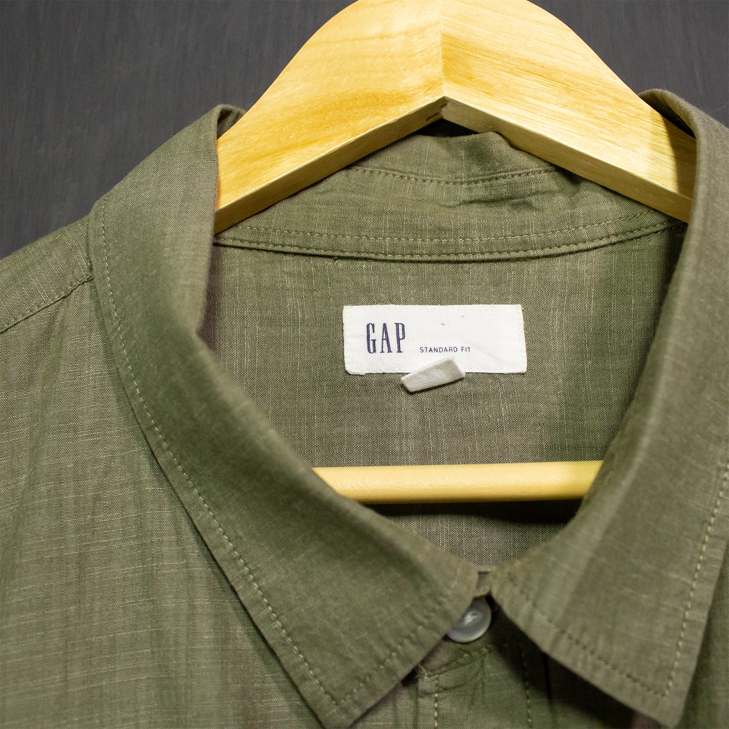 GAP, Dark Olive Shirt.&nbsp;